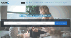 Desktop Screenshot of camimmobiliare.it