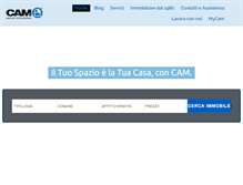 Tablet Screenshot of camimmobiliare.it